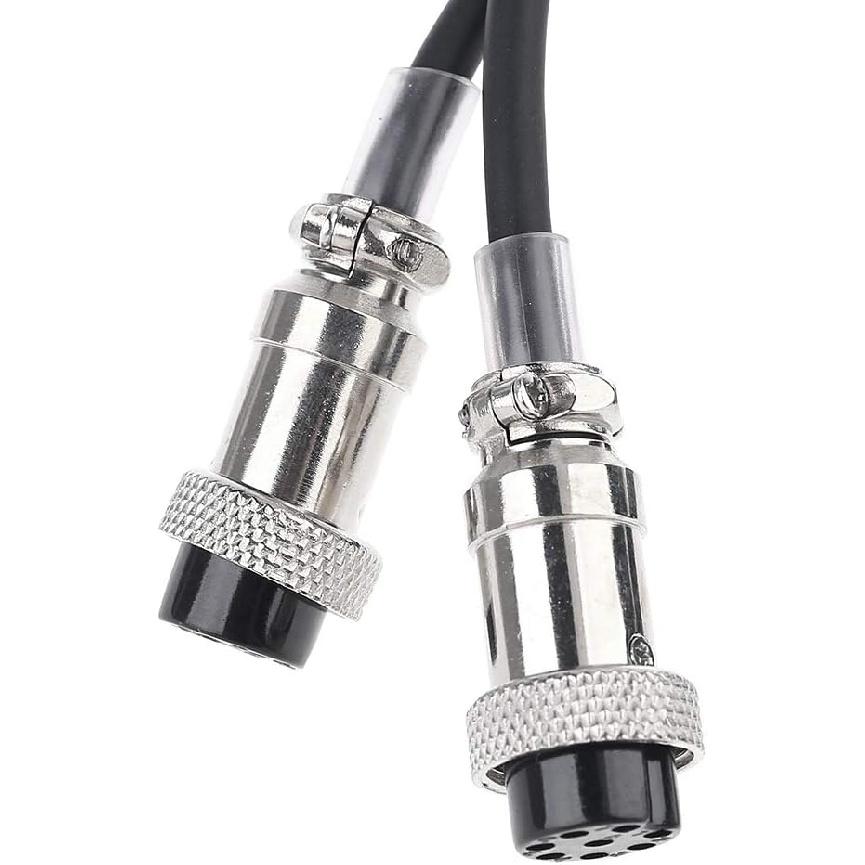 8Pin Female to 8 Pin Female Aviation Microphone Mic Cable for Transceiver MC-60 MC-60A MC-90 TS-2000