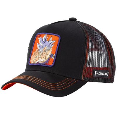 Dragon Ball Super Goku Trucker Cap, Mens Black Cap