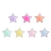 Clear Acrylic Inner Color Five-Pointed Star Hand-Knitted Bracelet Hair Tie Bead DIY Kit
