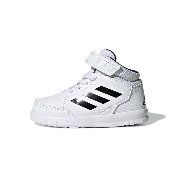 (TD) adidas Altasport Mid EL I Shoes White Black Baby G27125 EU 21