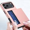 Case for IPhone 17 Air 16 15 14 Plus 13 12 11 Pro Max 16e 13Mini 12Mini With Wallet Card Holder Shockproof Protective Cover