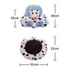 Cute Baby Sofa Support Seat Cover Plush Chair Learningto Sit Feeding Chair Comfortable Toddler Nest Puff Washable Without Filler
