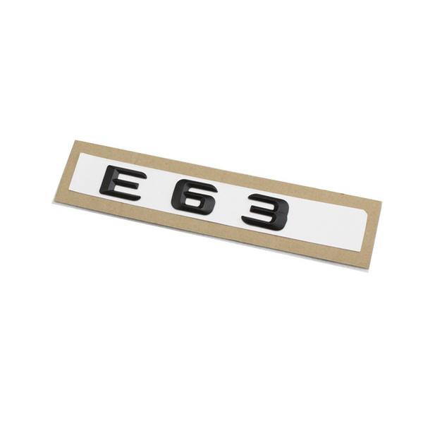 1set New Car Styling For  E63 C63 Emblem Rear Trunk Number Letter Badge Sticker