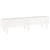 VidaXL Raised Garden Bed White 160x30x38 Cm Solid Pine Wood 825192