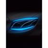 1 Pair Reflective Car Headlight Eyebrow Stickers