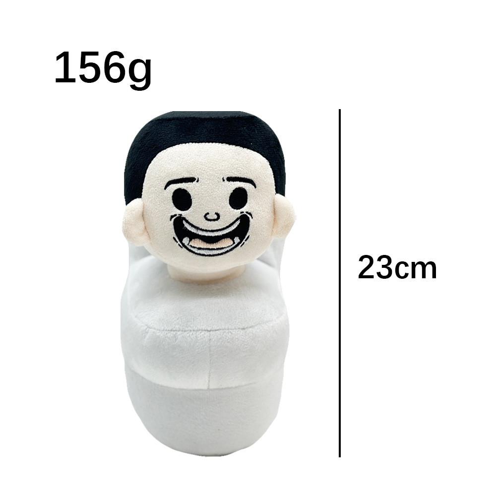 Skibidi Toilet Mystery Plush Toy With Soft Short Pile For Kids And Collectors