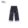 Disney Girls' Judy Print Straight Wide-Leg Jeans