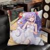 Tenko Shibuki Anime Pillow Case Square Pillow Bedroom Sofa Leisure Comfort Cushion Car Home Decoration