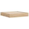 Vidaxl Bed Frame with Drawers, Sonoma Oak, 160X200 Cm