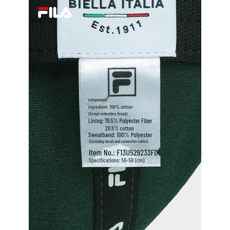 FILA 'Small Face' Summer Baseball Cap