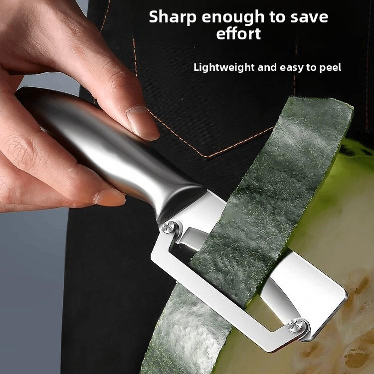 Stainless Steel Vegetable Peeler Multifunctional Kitchen Tool for Carrots, Potatoes, and Thick-Skinned Vegetables