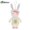 Non-Toxic Metoo Doll Toys Mini Angela Keychain Cute Stuffed Rabbit Backpack Charm For Children Baby Birthday Holiday Gifts