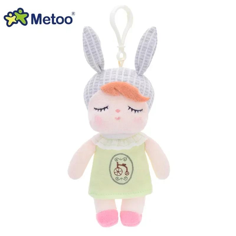 Non-Toxic Metoo Doll Toys Mini Angela Keychain Cute Stuffed Rabbit Backpack Charm For Children Baby Birthday Holiday Gifts