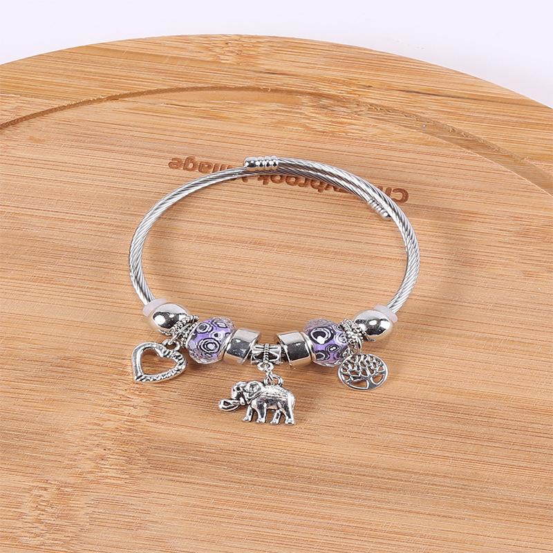 Fashion Multi-Element Rhinestone Beaded DIY Bracelet Jewelry