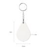Clear High Definition Reader Portable Flexibility Magnifying Glass Keychain Fold Reading Tools Older