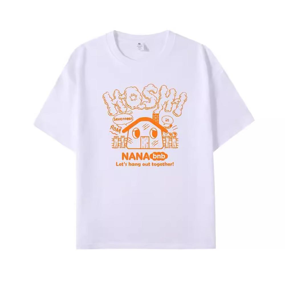 Nana Bnb T-Shirt Nana Tour 2025 Liebhaber Gleiche Kleidung Retro T-Shirt Damenbekleidung Vintage Harajuku Hochwertige Oberteile Baumwoll-T-Shirts