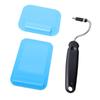   Angle Spatula Compact Cooking Spatula Ergonomic Handle Replaceable Safe Lightweight for Cam  Cooking