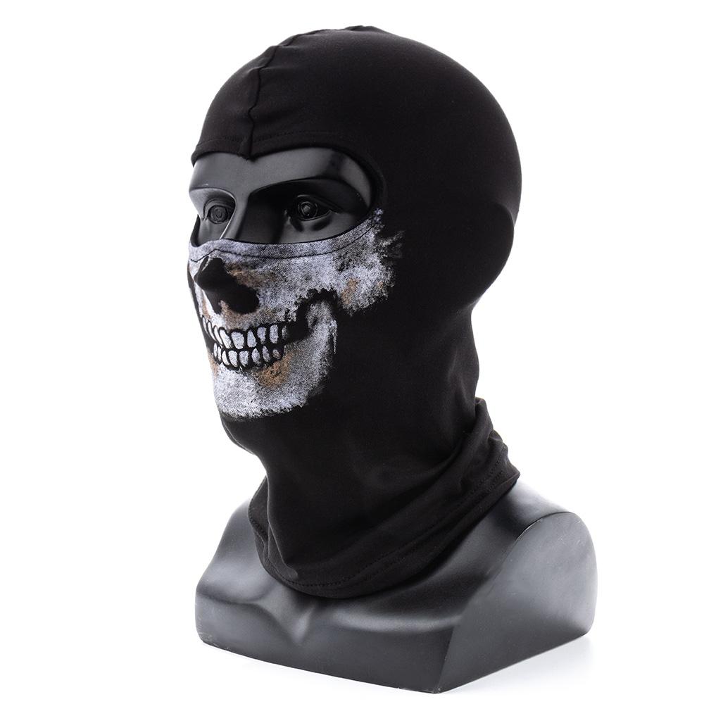 Motorcycles Bicycle Ski Skull Balaclava Mask Cosplay Scary Ghost Face War Game Skeleton Riding Outdoor Headwear Windproof Masks