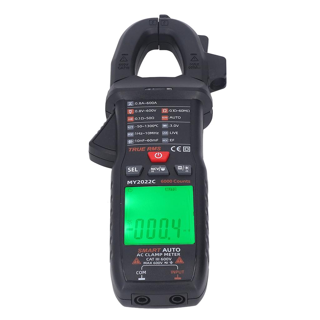 Digital Clamp Meter Multimeter AC DC Current Voltage Tester Resistance Measurement Ammeter