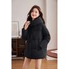 Fengxun Women's Winter Hooded Casual Down Jacket