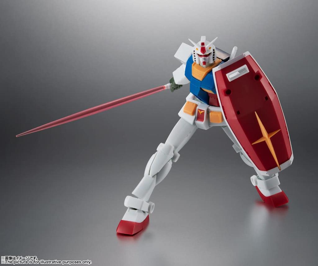 TAMASHII NATIONS ROBOT SPIRITS Mobile Suit Gundam Gundam Approximately 125mm ABS PVC Painted Movable Figure [SIDE MS] RX-78-2 ver. A.N.I.M.E.