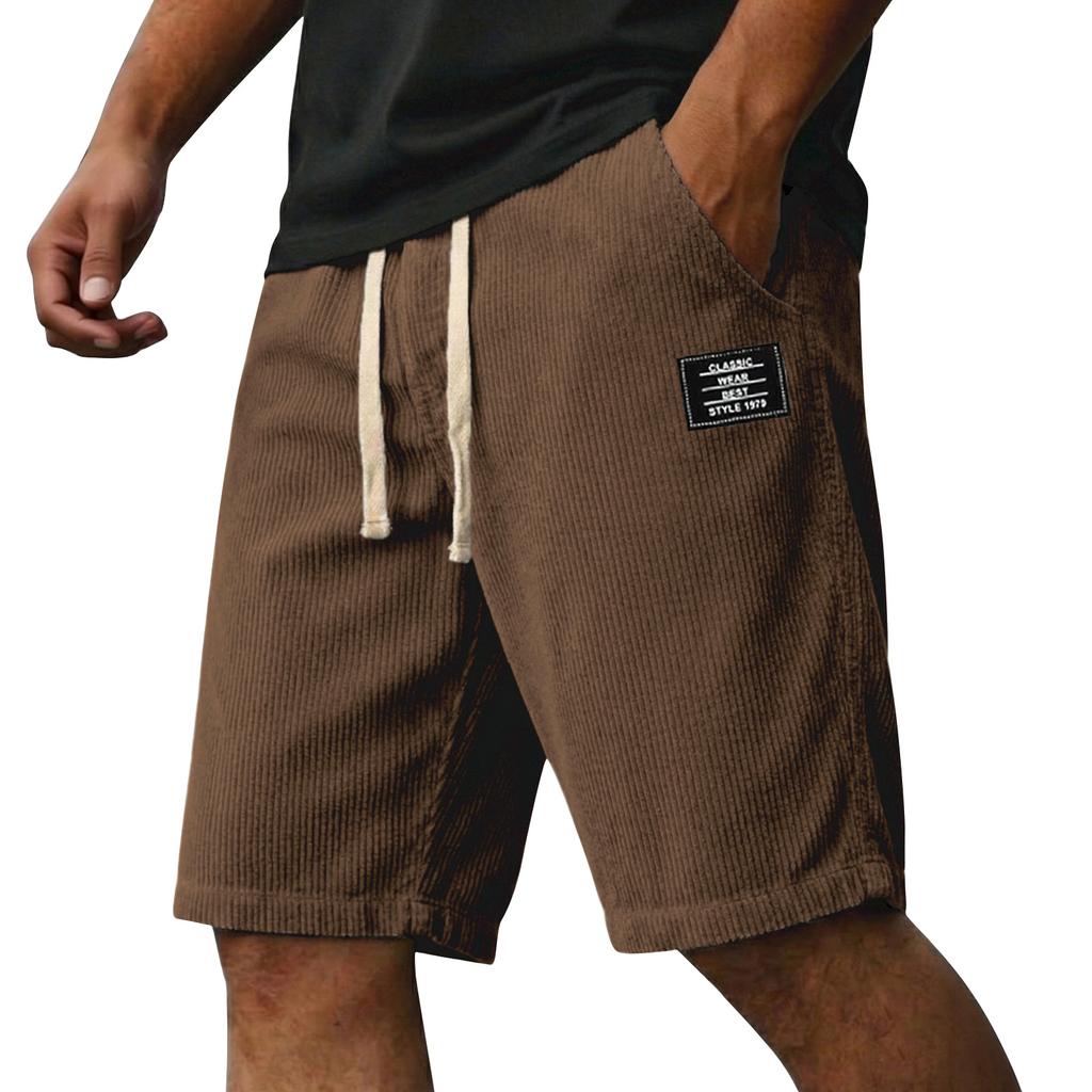 Pantaloncini Casual Estivi da Uomo Moda Uomo Pantaloncini Sportivi Testurizzati