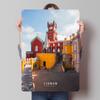 Lisbon Sign Famous City Metal Poster Pictures Wall Decoration Living Room Customizable Tin Plates for Home Room Wall Art Retro