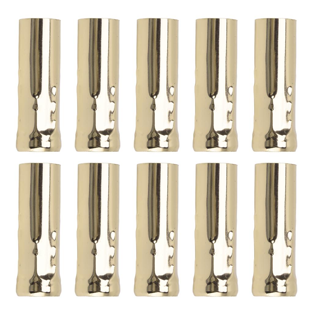 10Pcs E14 Metal Tube for Candle Lamp Holder Lamp Base Lighting Accessories 25x80mm