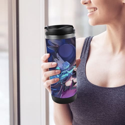 Uma Musume Pretty Derby Stainless Steel Water Cup, Vacuum Insulated Double-Walled 380ml Water Bottle, Made of SUS304 Food-Grade Stainless Steel, Light