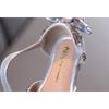 Summer Bow Korean-style Rhinestone Soft Sole Girls' Sandals Princess Shoes Children's Shoes Spring Style Girls' Leather Shoes