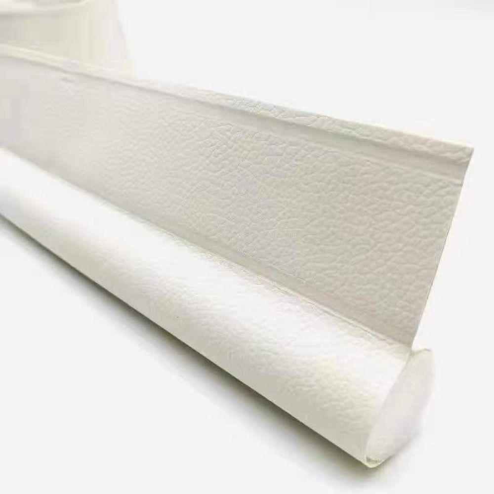 Self-Adhesive Door Bottom Seal Soundproof Waterproof Seal Strip Adjustable Foam Seals Kitchen