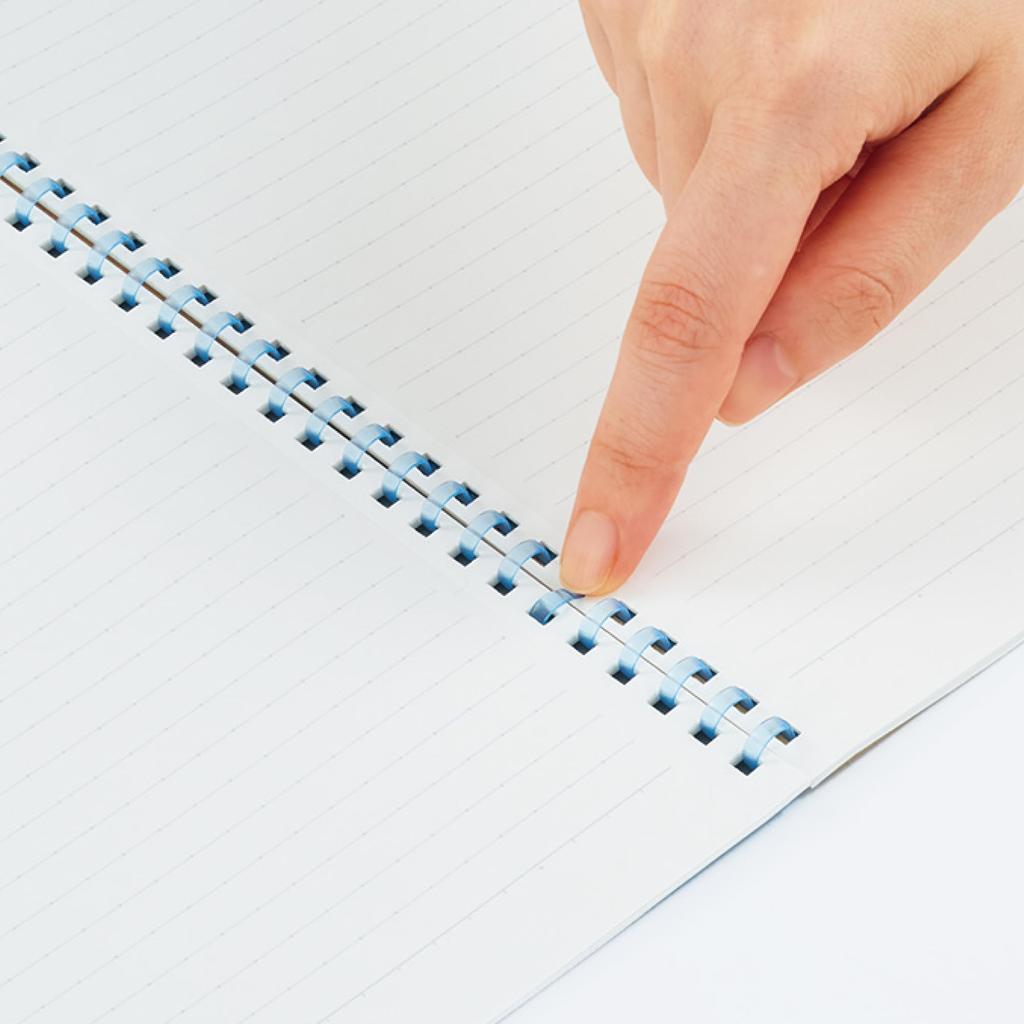 KOKUYO Campus Soft Ring A4 dotted ruled 40 Notebook, size, lines, sheets, blue, Su-S121AT-B