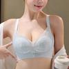 Lace Hole Cup Bra Seamless Bra Soft Support Lightweight and Breathable Bra Push Up Bra
