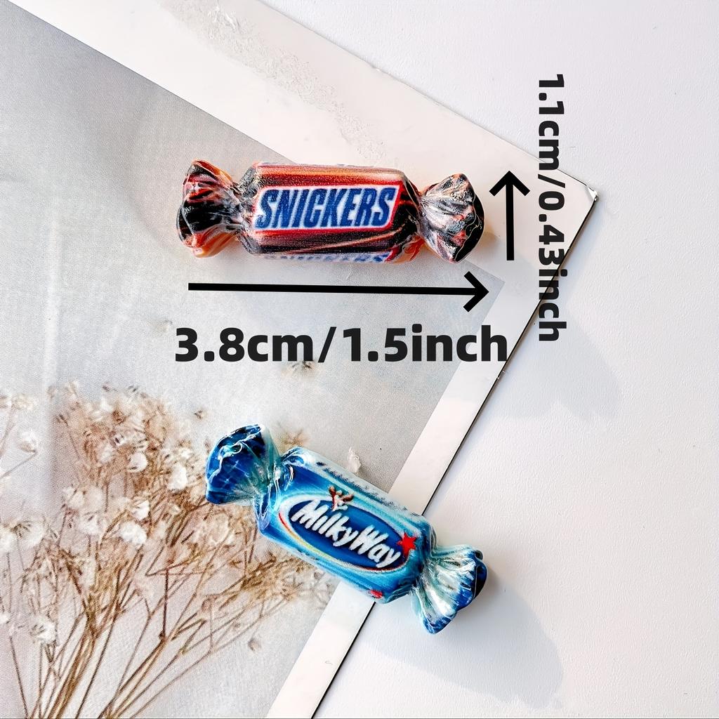 Cute 8pcs Candy Fridge Magnets - Decorative Refrigerator Magnets for Kitchen, Office Whiteboard, Locker, Cabinet Gift