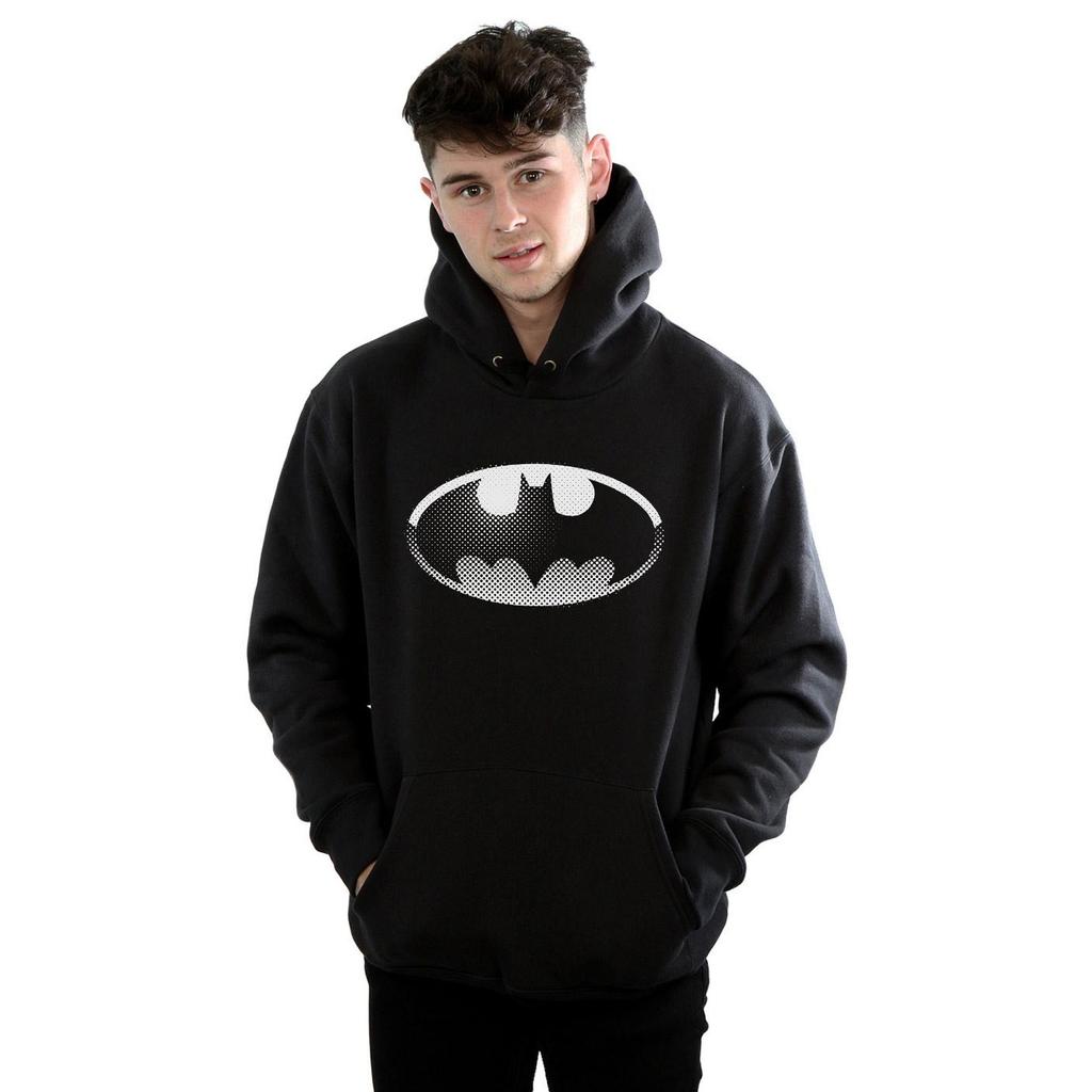 DC Comics Mens Batman Spot Logo Hoodie