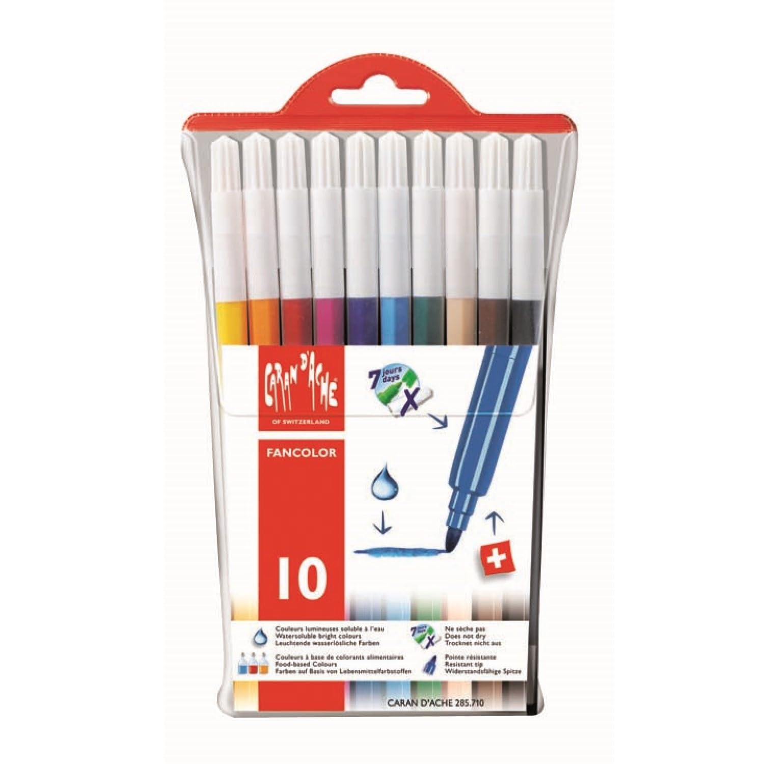 

Карандаши-фломастеры Karan Dash Fan Color Набор из 10 штук 285-710