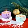 Silicone Jewelry Box Molds Ornaments Molds Christmas Series Silicone Craft Molds Candlestick Molds for Candle Holders