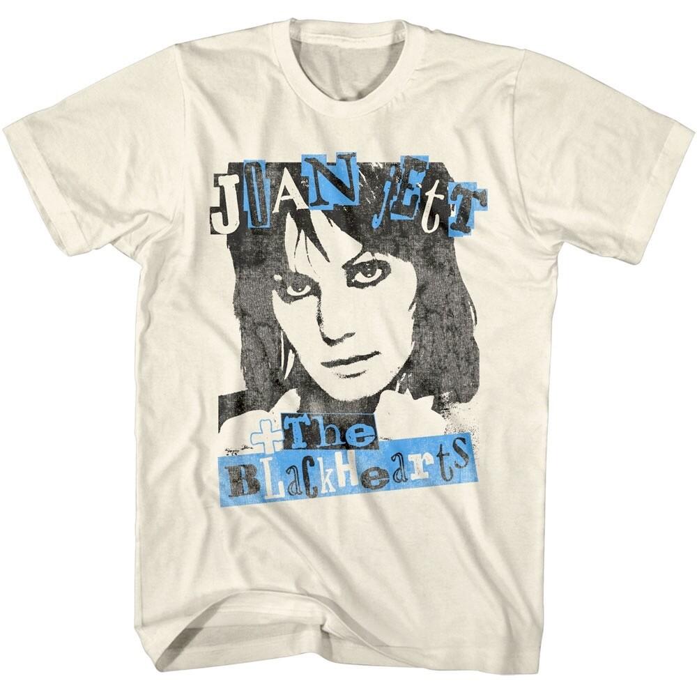 Joan Jett Punk Ransom Note Men T Shirt L