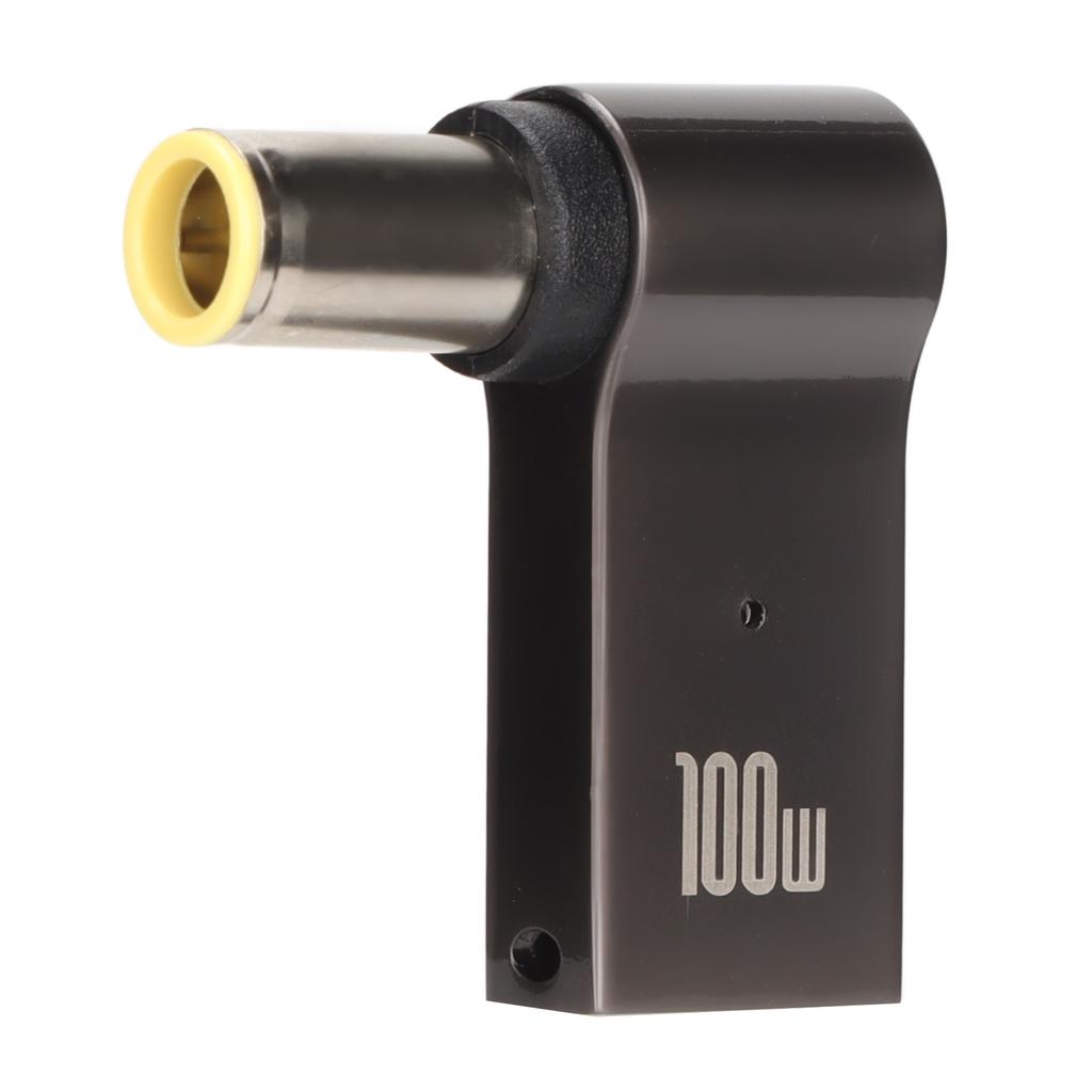 Type C Female Input To DC Adapter Portable PD Adapter Type C Female To 7.9x0.9mm Laptop Charging