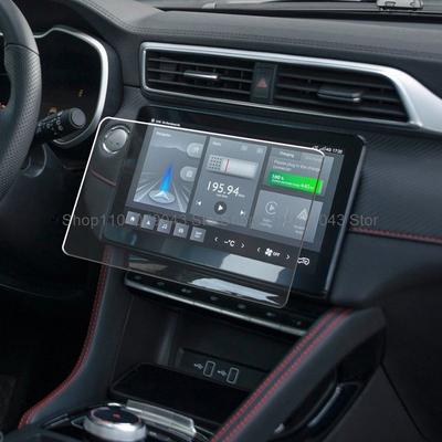 MG ZS EV 2022 2025 10.1 inç Araba bilgi-eğlence radyo GPS Navigasyon çizilmeye karşı aksesuarlar için Temperli cam ekran koruyucu