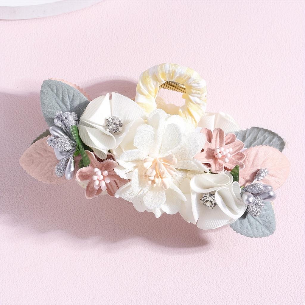 1 pièce Premium Pince à Cheveux Coréenne Pince Supérieure Headgear Pince Attrape Cheveux Fleur Cheveux Cassés