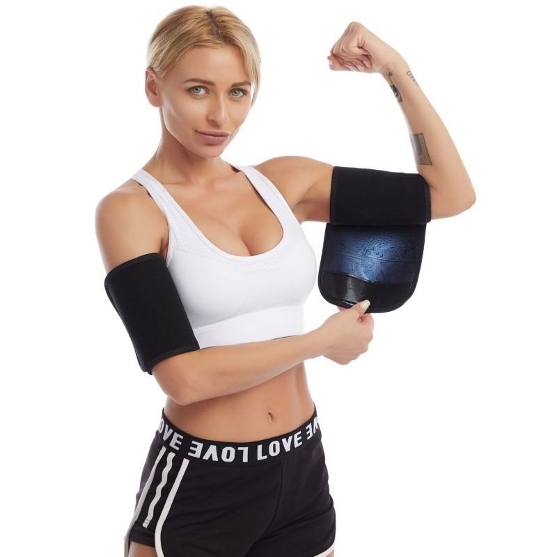 

1 Pair of Arm Shapers Arm Protection Fat Burning Training Straps Yoga Sauna Exercise Arm Straps Adjustable Arm Straps