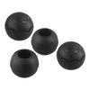 1/4 Stück Universelle Mondstuhl-Beinabdeckungen Rutschfeste Kugel-Fußabdeckungen Campingstuhl-Zubehör