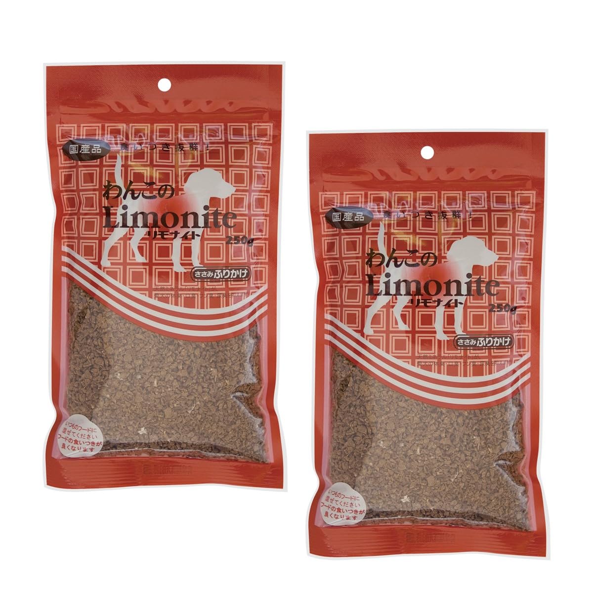 

Limonite Orient Shokai Chicken Tenderloin Treats for Dogs, Sprinkle Type, 250g, Set of 2