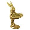 Easter Rabbit Statue Ornament Home Table Decor  Animal Sculpture