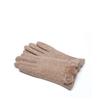 DakS Beige Mink Chain Decor Wool Smartphone Touch Women S gloveS Dcgv1f244i2