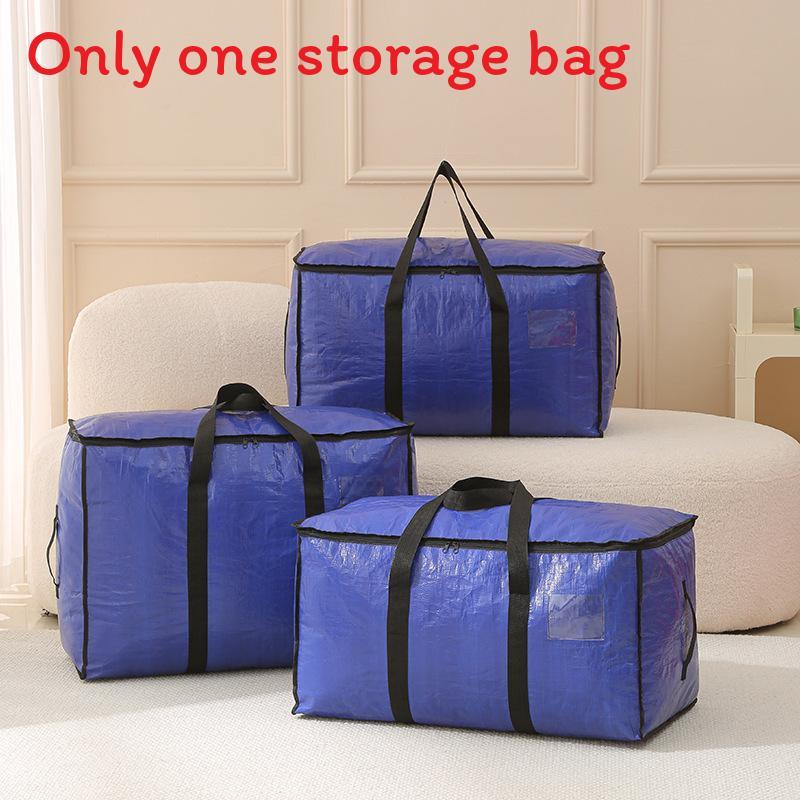 Modern Minimalist Pp Quilt Storage Bag With Multiuse Organizer For Home And Travel