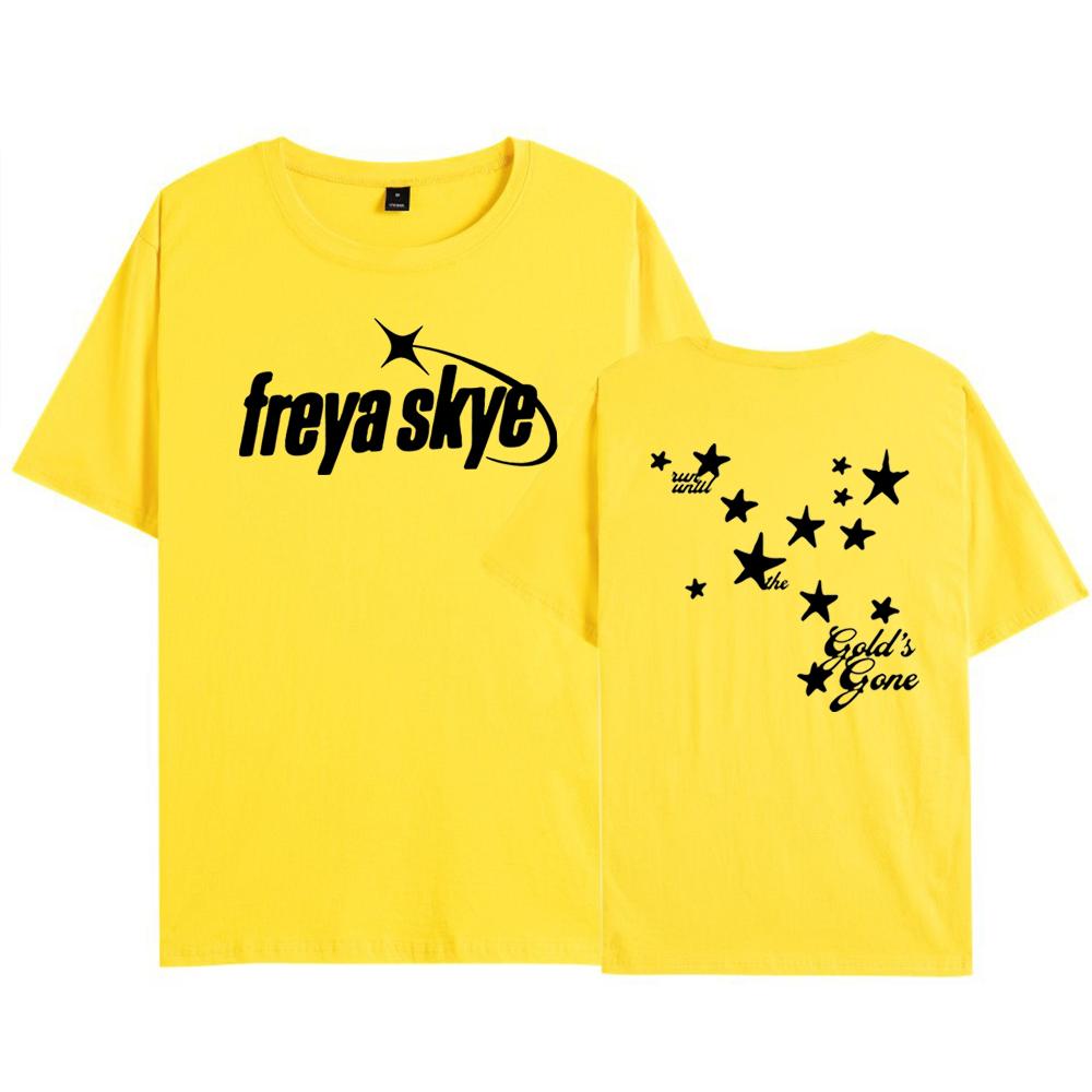 Freya Skye Golds Gone Tshirt Vintage Tour Two Sides Printed Tshirt Descendants Zombies Worlds Collide Tshirt Unisex Music Tops