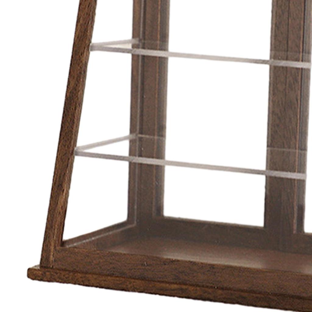 1/12 Miniature Store Display Cabinet, 3 Tiers Bakery Case