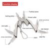 Mini Multitool Plier Portable Folding Multi Function Pliers Scarab Tortoise Shape Compact Outdoor Tool Durable Survival Gear